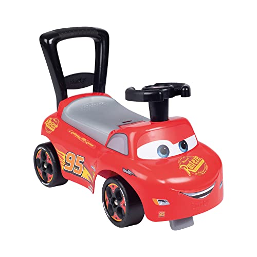 Smoby - Cars Auto - Rutscherfahrzeug - Kinderfahrzeug mit Staufach und Kippschutz, für drinnen und draußen, Cars Design, für Kinder ab 10 Monaten, von Smoby