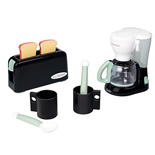 Smoby Toys - Tefal Frühstücks-Set für Kinder ab 3 Jahren - mit manuellem Toaster & Kaffeemaschine zum Spielen Smoby Toys - Tefal Frühstücks-Set für Kinder ab 3 Jahren - mit manuellem Toaster & Kaffeemaschine zum Spielen von Smoby