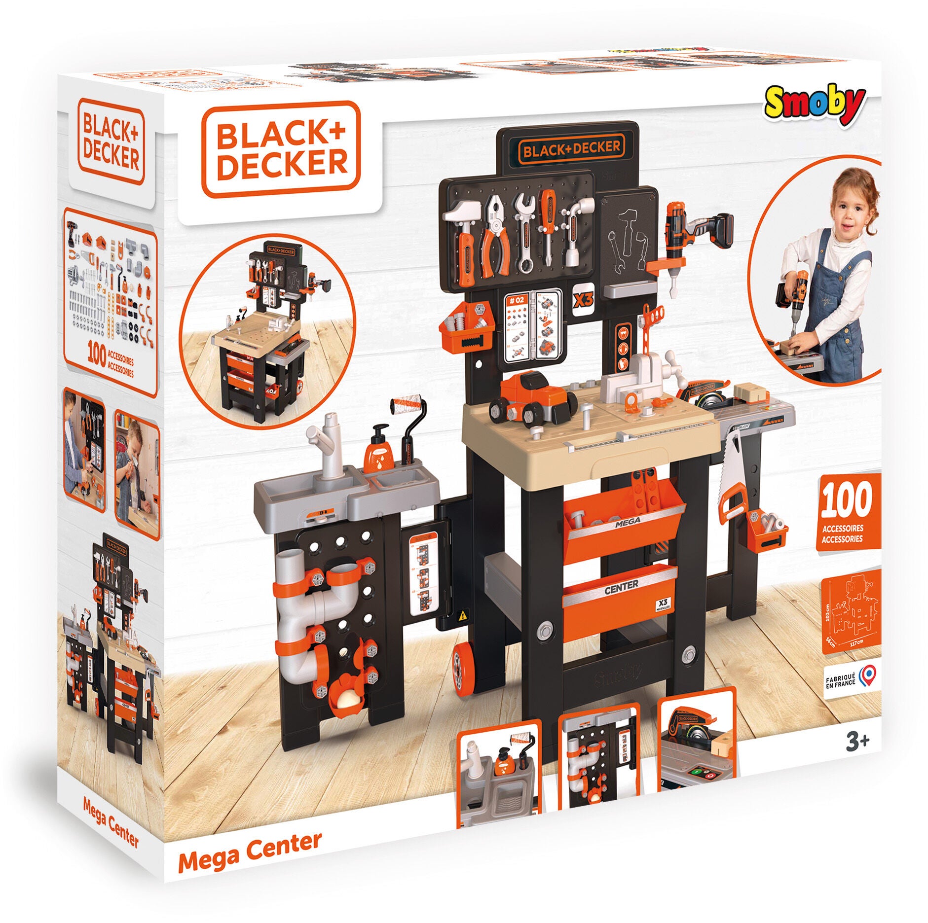 Smoby Black + Decker Werkstatt von Smoby