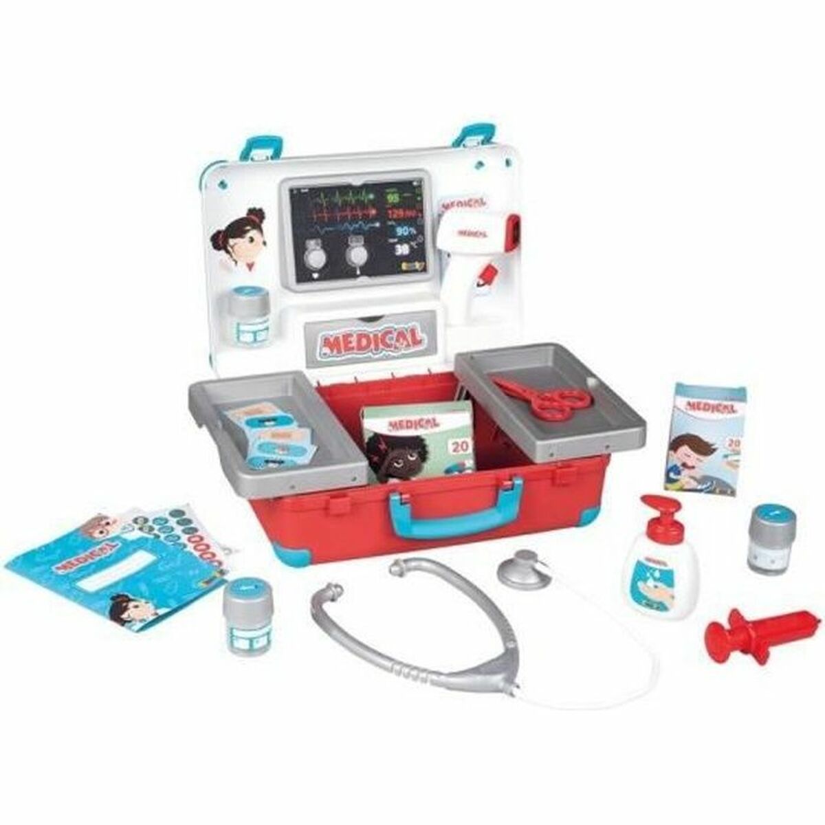 Spielzeug-Arztkoffer mit Zubehör Smoby Spielzeug-Arztkoffer mit Zubehör Smoby von Smoby