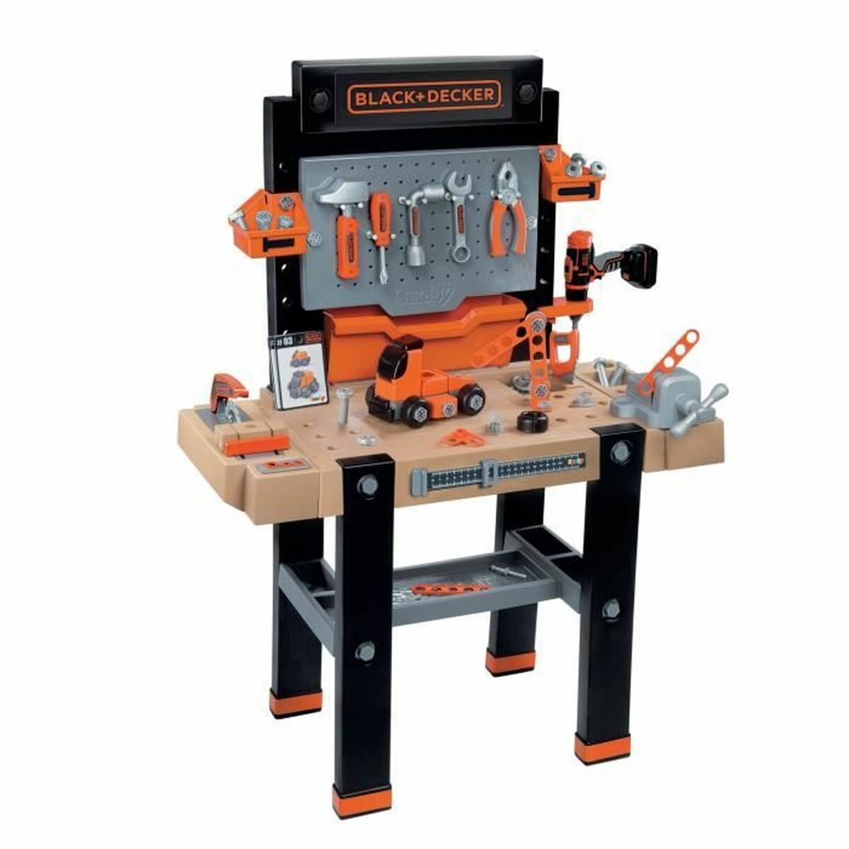 Werkbank mit Werkzeugen Smoby Bricolo Ultimate 95 Stücke 103 x 79 x 39 cm von Smoby