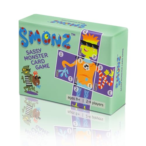 Smonz - Sassy Monster Card Building Game Schnelles und lustiges Spiel für Freunde und Familie 8+ Neu für 2025! Smonz - Sassy Monster Card Building Game Schnelles und lustiges Spiel für Freunde und Familie 8+ Neu für 2025! von Smonz