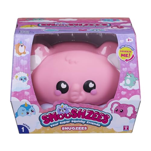 Smooshzees Snugzees, Bubblez, rosa Elefant, Sammelfiguren, superweich, kuschelig und quetschbar! Smooshzees Snugzees, Bubblez, rosa Elefant, Sammelfiguren, superweich, kuschelig und quetschbar! von Smooshzees