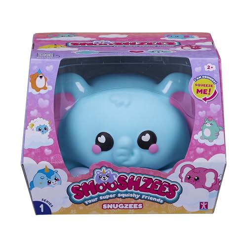 Smooshzees Snugzees, Luna, Blauer Elefant, Sammelfiguren, superweich, kuschelig und quetschbar! Smooshzees Snugzees, Luna, Blauer Elefant, Sammelfiguren, superweich, kuschelig und quetschbar! von Smooshzees