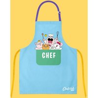Chefclub Kids - Schürze Blau Chefclub Kids - Schürze Blau von Snacking Media
