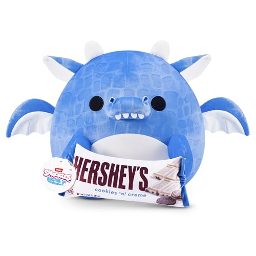 Snackles Serie 2 20 cm (Blaze) von ZURU Kuschelig-weiches, beruhigendes, 20 cm großes Plüschspielzeug mit lizenziertem Snackmarken-Accessoire von Snackles