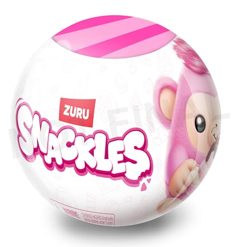 Snackles nicht Lizenziertes, 13 cm großes Plüschspielzeug Serie 1 von ZURU, Plüschspielzeug mit Snack-Accessoire Snackles nicht Lizenziertes, 13 cm großes Plüschspielzeug Serie 1 von ZURU, Plüschspielzeug mit Snack-Accessoire von Snackles