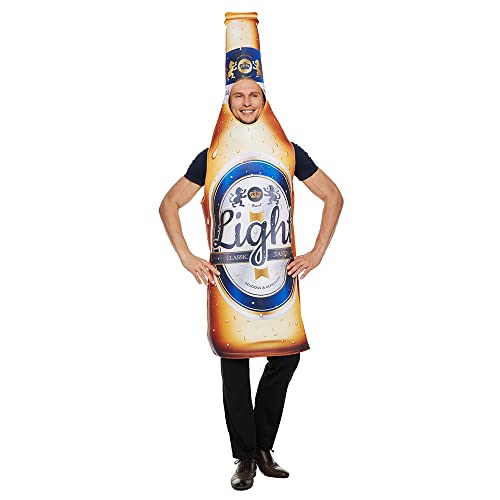 Snailify Bierflasche Kostüm Erwachsene Unisex Trink Oktoberfest Halloween Party Anzug von Snailify