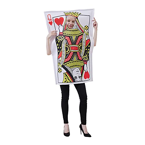 Snailify König und Königin Karte Kostüm Poker Karten Herzen Kostüm von Snailify