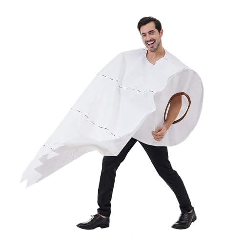 Snailify Unisex Toilettenpapier Kostüm für Erwachsene Neuheit Hirsch lustiges Kostüm von Snailify