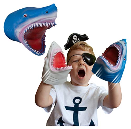 Snap Attack Deluxebase Hai Handpuppen für Kinder - Elastisches Spielzeug Cool für ADHS Autismus - Hai Spielzeug für Jungen Mädchen Snap Attack Deluxebase Hai Handpuppen für Kinder - Elastisches Spielzeug Cool für ADHS Autismus - Hai Spielzeug für Jungen Mädchen von Snap Attack