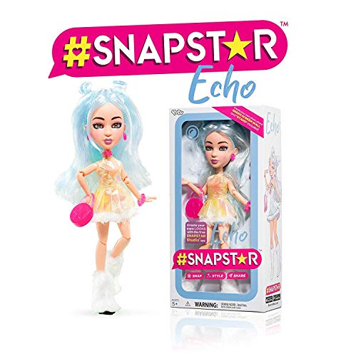 Snapstar YL30001 Echo Fashion, Puppe, 25 cm, Blau von Snapstar