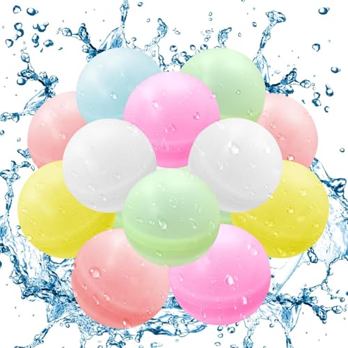 Snarflun 36 PC Wasserbomben, Schnelle Freigabe Silikon Wasserballon,Kinder Wasser Spielzeug Wasserballon,für Den Außenbereich,Schwimmbad, Wasserpark,Strand Party Silikon Wasserballon Snarflun 36 PC Wasserbomben, Schnelle Freigabe Silikon Wasserballon,Kinder Wasser Spielzeug Wasserballon,für Den Außenbereich,Schwimmbad, Wasserpark,Strand Party Silikon Wasserballon von Snarflun