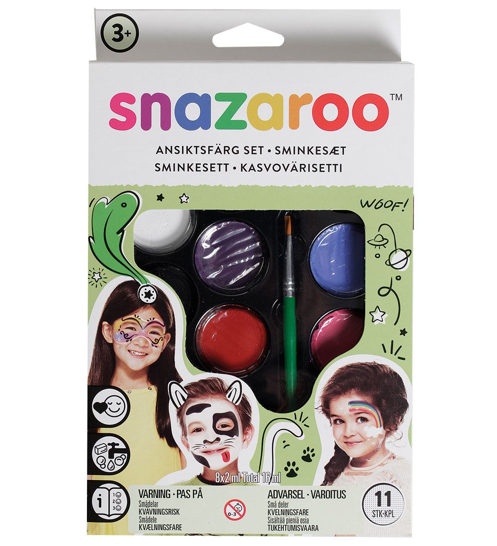 Snazaroo Kinderschminke - 11 Teile - Snazaroo - One Size - Schminke Snazaroo Kinderschminke - 11 Teile - Snazaroo - One Size - Schminke von Snazaroo