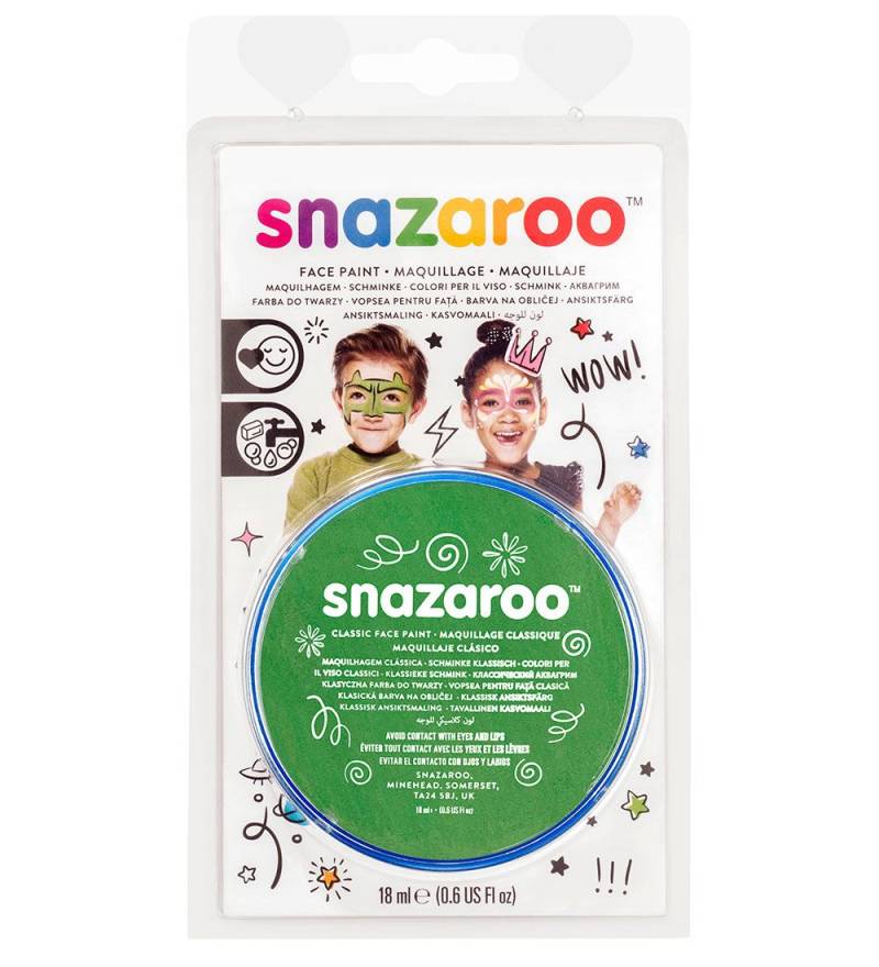 Snazaroo Kinderschminke - 18 ml - Gras Green - Snazaroo - One Size - Schminke Snazaroo Kinderschminke - 18 ml - Gras Green - Snazaroo - One Size - Schminke von Snazaroo