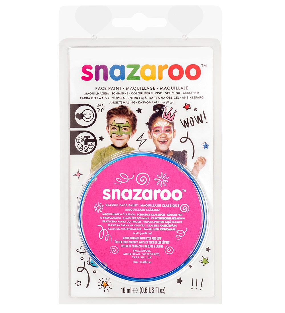 Snazaroo Kinderschminke - 18 ml - Hell Pink - Snazaroo - One Size - Schminke Snazaroo Kinderschminke - 18 ml - Hell Pink - Snazaroo - One Size - Schminke von Snazaroo