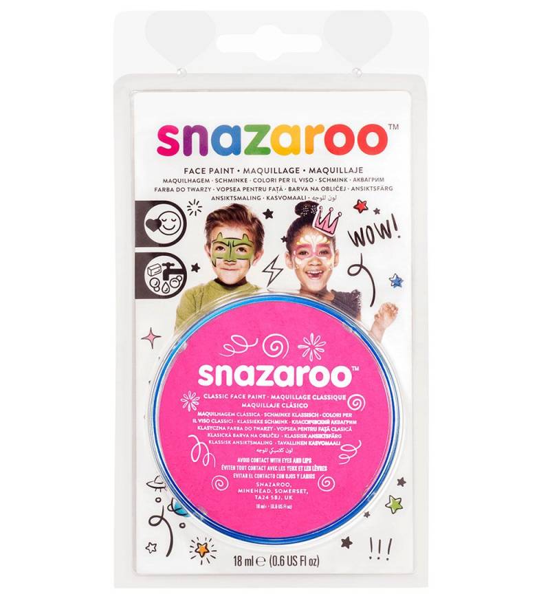 Snazaroo Kinderschminke - 18 ml - Hell Pink - Snazaroo - One Size - Schminke Snazaroo Kinderschminke - 18 ml - Hell Pink - Snazaroo - One Size - Schminke von Snazaroo