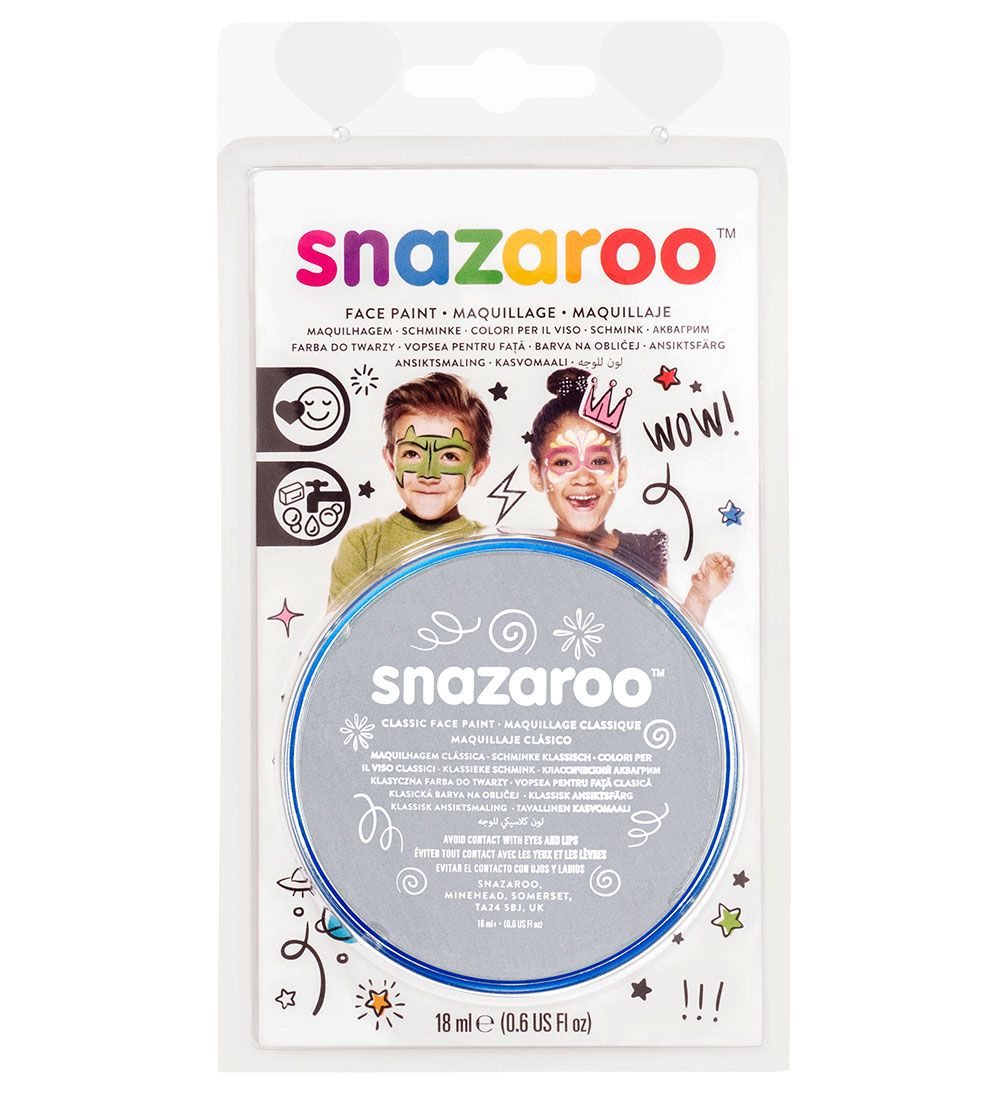 Snazaroo Kinderschminke - 18 ml - Light Grey - Snazaroo - One Size - Schminke Snazaroo Kinderschminke - 18 ml - Light Grey - Snazaroo - One Size - Schminke von Snazaroo