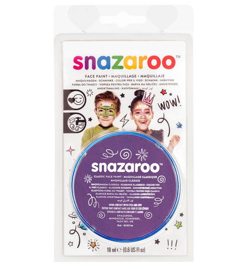 Snazaroo Kinderschminke - 18 ml - Purple - Snazaroo - One Size - Schminke Snazaroo Kinderschminke - 18 ml - Purple - Snazaroo - One Size - Schminke von Snazaroo