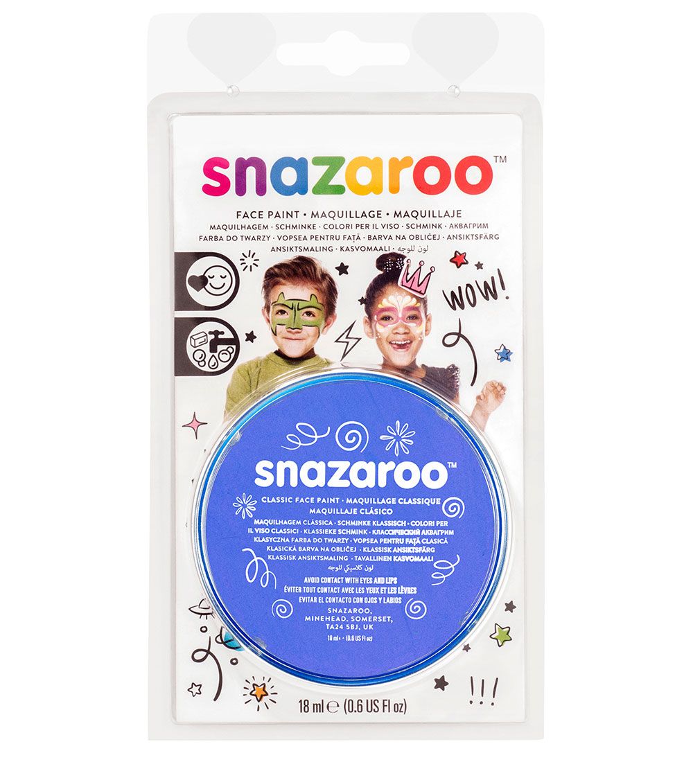 Snazaroo Kinderschminke - 18 ml - Sky Blue - Snazaroo - One Size - Schminke Snazaroo Kinderschminke - 18 ml - Sky Blue - Snazaroo - One Size - Schminke von Snazaroo
