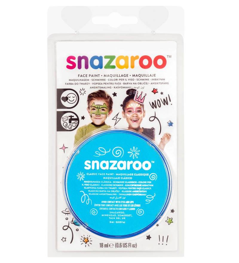 Snazaroo Kinderschminke - 18 ml - Türkis - Snazaroo - One Size - Schminke Snazaroo Kinderschminke - 18 ml - Türkis - Snazaroo - One Size - Schminke von Snazaroo
