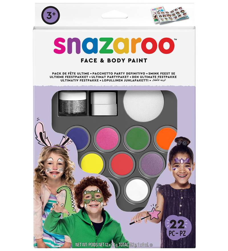 Snazaroo Kinderschminke - 22 Teile - Party - Snazaroo - One Size - Schminke Snazaroo Kinderschminke - 22 Teile - Party - Snazaroo - One Size - Schminke von Snazaroo