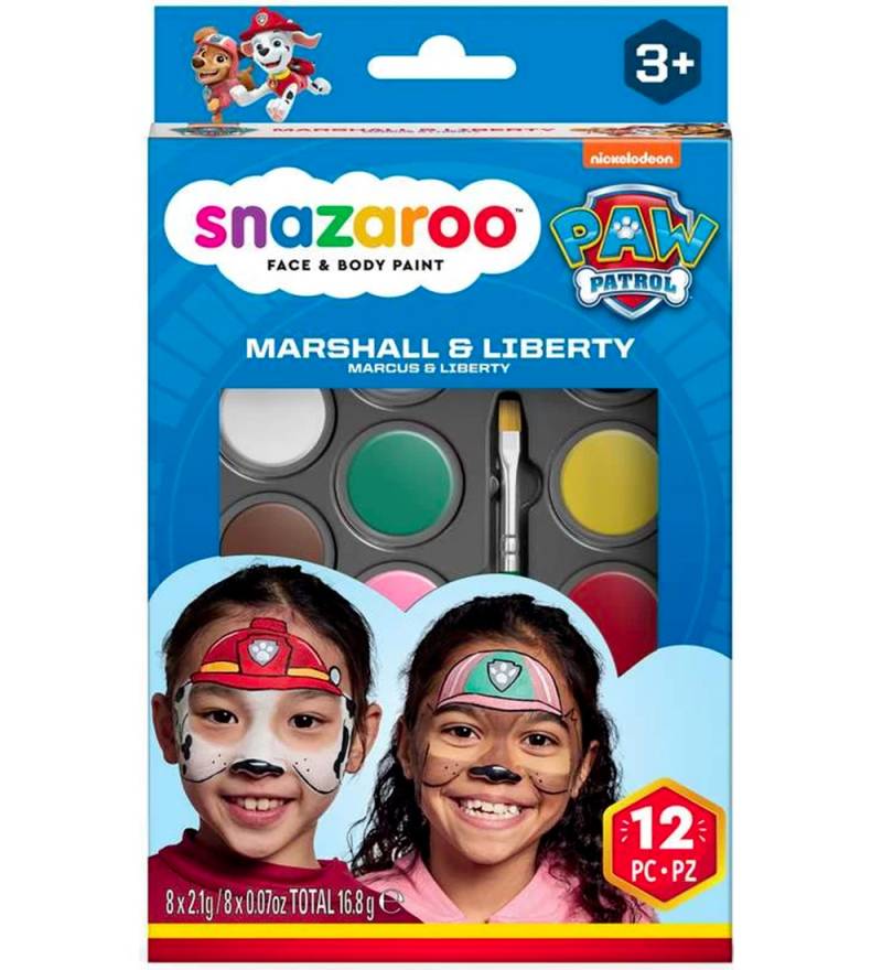 Snazaroo Kinderschminke - 8 Farben - Paw Patrol Marshall & Liber - Snazaroo - One Size - Schminke Snazaroo Kinderschminke - 8 Farben - Paw Patrol Marshall & Liber - Snazaroo - One Size - Schminke von Snazaroo