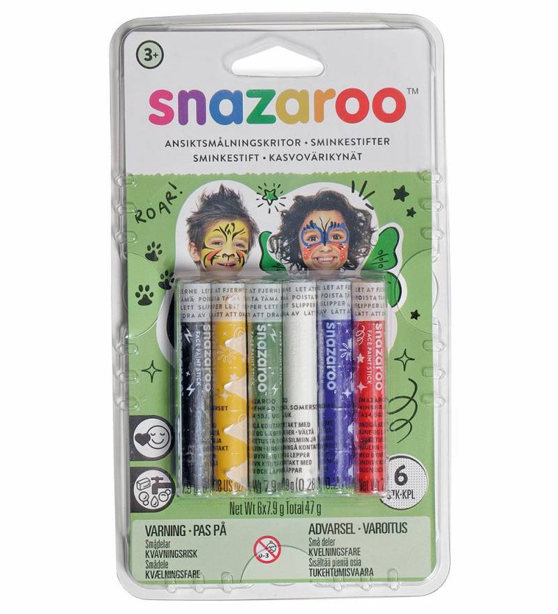 Snazaroo Kinderschminke - Gründer - 6 st. - Snazaroo - One Size - Schminke Snazaroo Kinderschminke - Gründer - 6 st. - Snazaroo - One Size - Schminke von Snazaroo