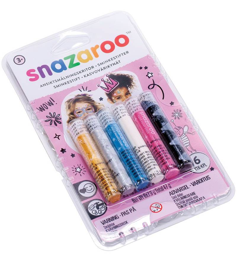 Snazaroo Kinderschminke - Gründer - 6 st. - Snazaroo - One Size - Schminke Snazaroo Kinderschminke - Gründer - 6 st. - Snazaroo - One Size - Schminke von Snazaroo