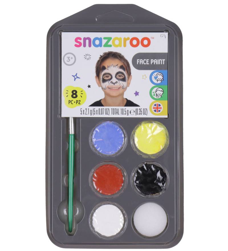 Snazaroo Kinderschminke - Summer - 7 Teile + 1 Ideenheft - Snazaroo - One Size - Schminke Snazaroo Kinderschminke - Summer - 7 Teile + 1 Ideenheft - Snazaroo - One Size - Schminke von Snazaroo