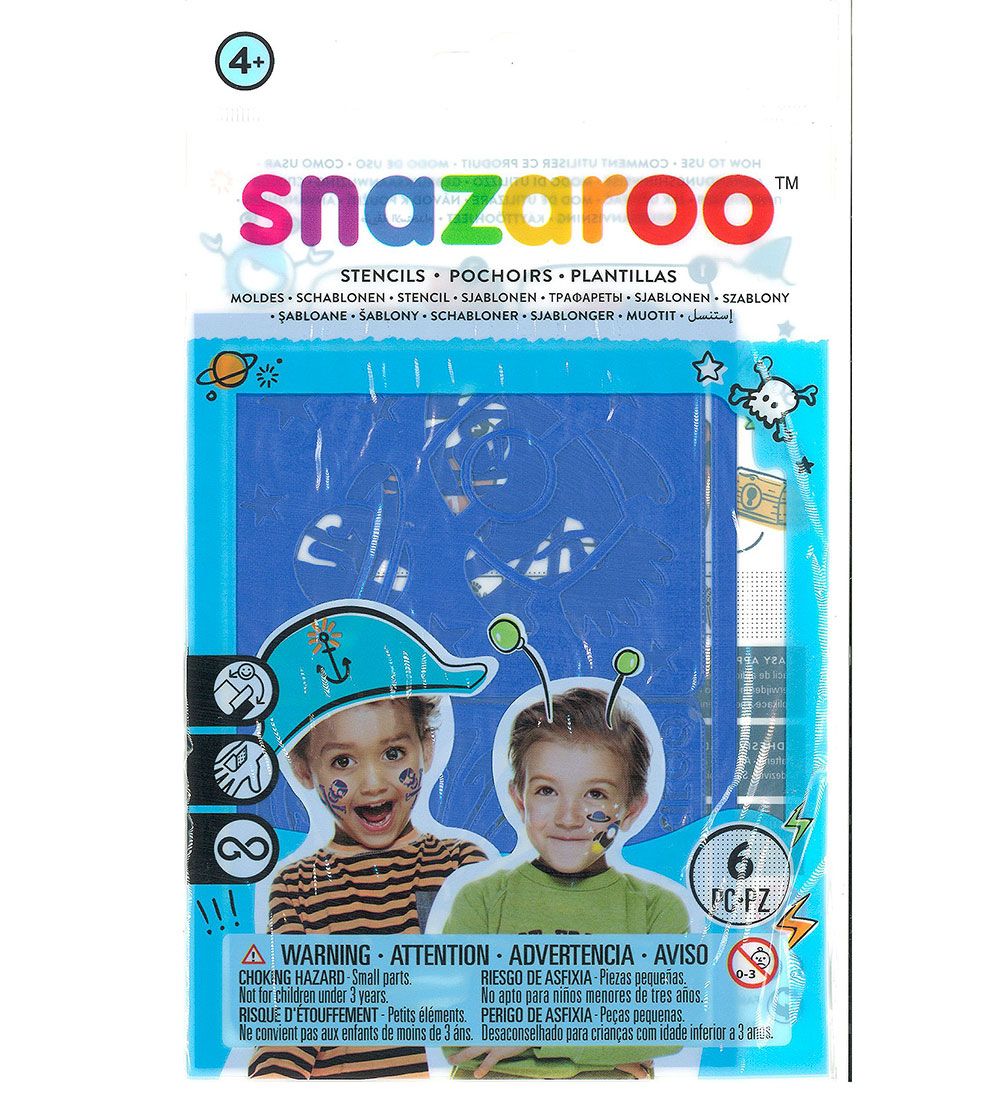 Snazaroo Make-up-Farbe - Vorlagen für Kinderschminke - 6 st. - Snazaroo - One Size - Schminke Snazaroo Make-up-Farbe - Vorlagen für Kinderschminke - 6 st. - Snazaroo - One Size - Schminke von Snazaroo