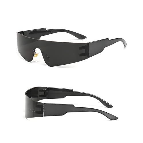 Snhauxinfa Schnelle Brille,Rave,Sonnenbrille Partybrille,Futuristische Space Techno,Party Schnell,Verspiegelte,Blitz Die,Mit Apfelform Artybrille Snhauxinfa Schnelle Brille,Rave,Sonnenbrille Partybrille,Futuristische Space Techno,Party Schnell,Verspiegelte,Blitz Die,Mit Apfelform Artybrille von Snhauxinfa