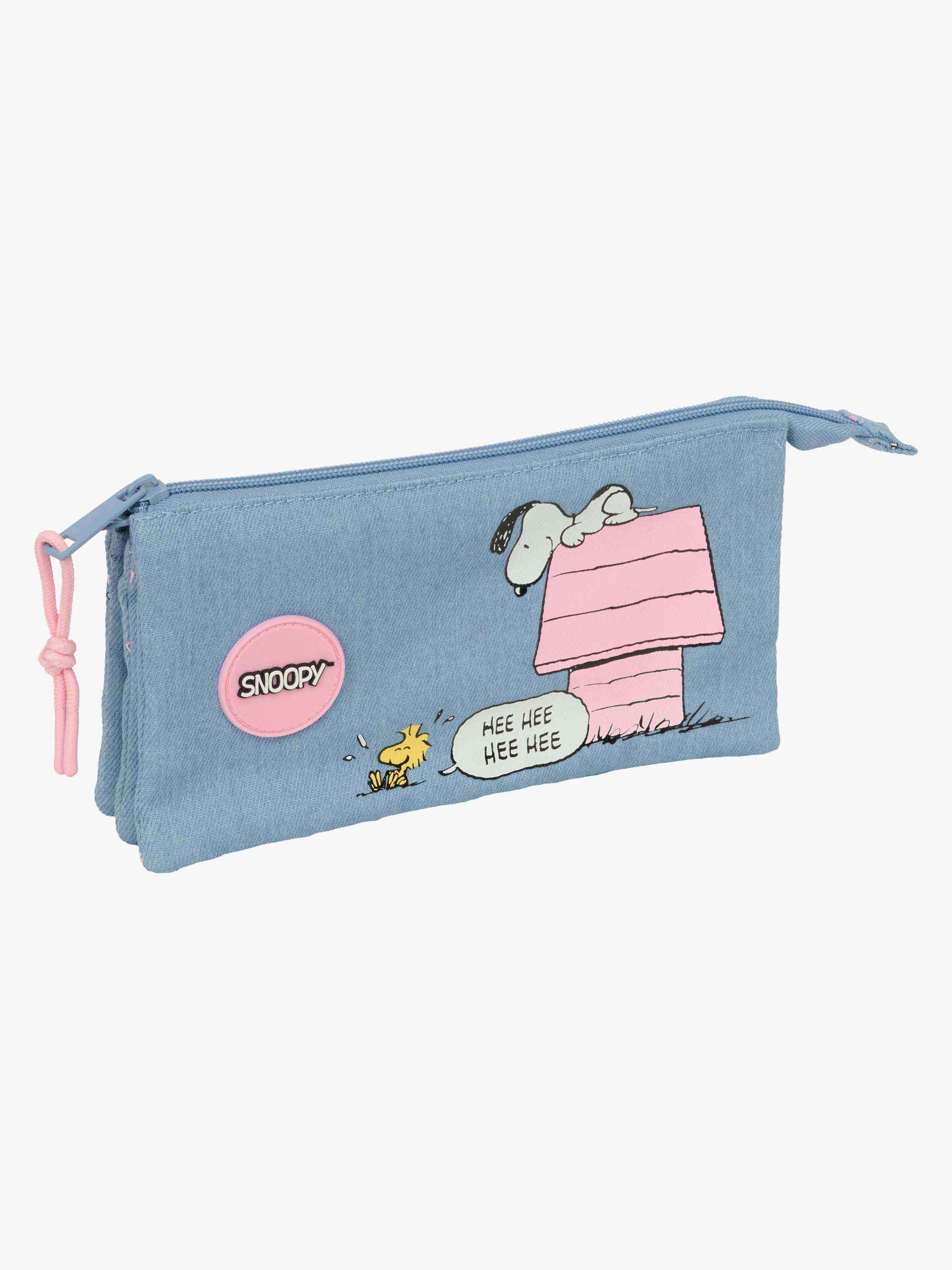 Snoopy Dreifach-Federmäppchen, Jeans von Snoopy