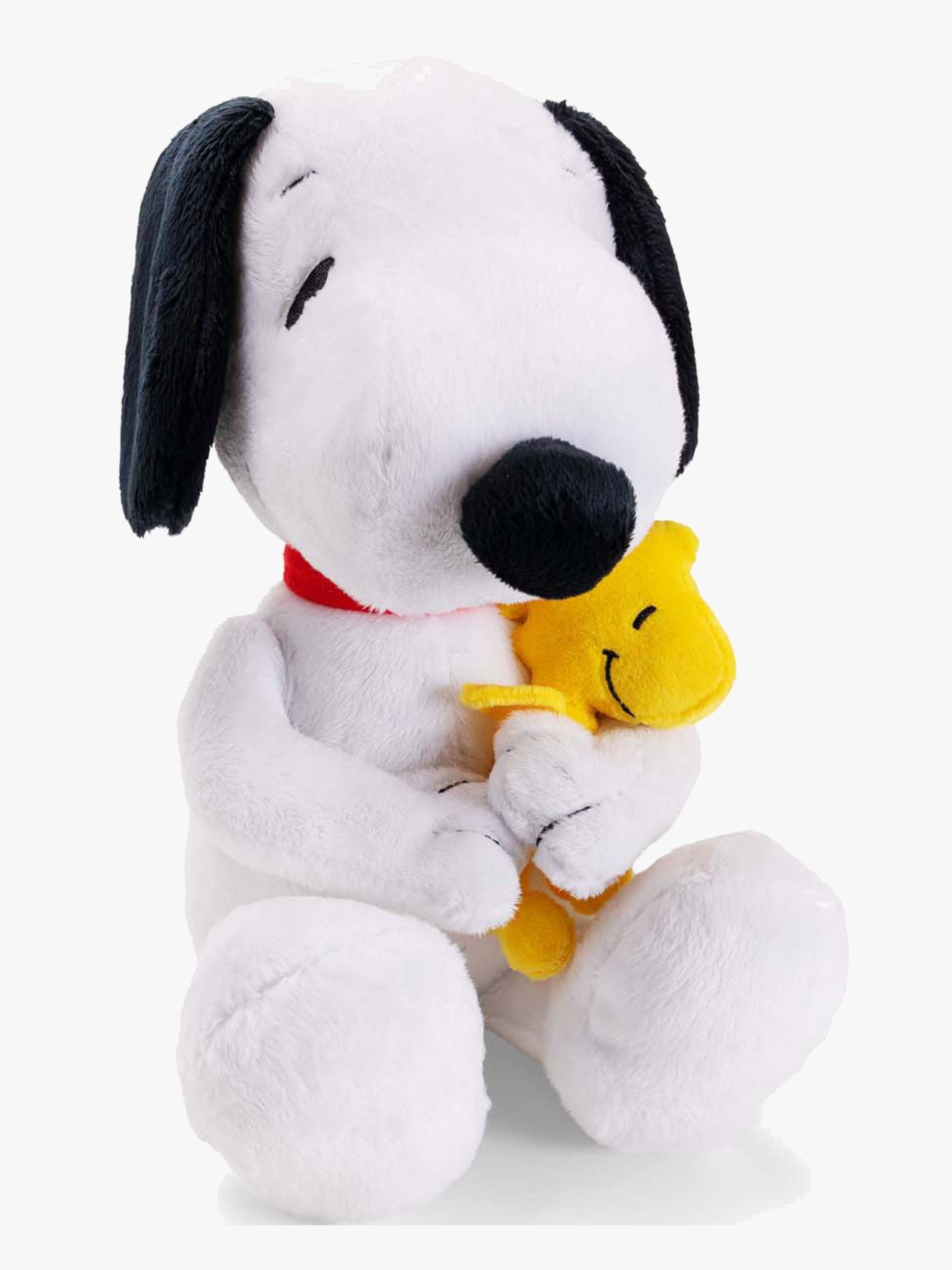 Snoopy Kuscheltier Sitzend mit Vogel von Snoopy