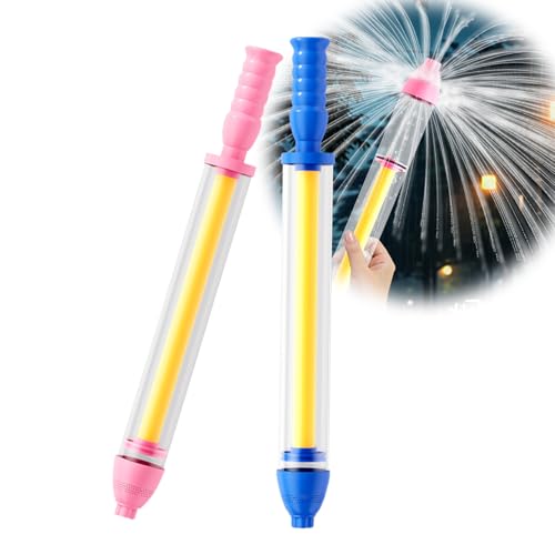 Snowtain 2 Stück Feuerwerks Wasserpistole 53 cm – Buntes Wasserspielzeug für Kinder & Familie, BPA-frei, Sommer Outdoor Spritzspaß für Garten, Terrasse & Strand, Blau & Rosa Snowtain 2 Stück Feuerwerks Wasserpistole 53 cm – Buntes Wasserspielzeug für Kinder & Familie, BPA-frei, Sommer Outdoor Spritzspaß für Garten, Terrasse & Strand, Blau & Rosa von Snowtain