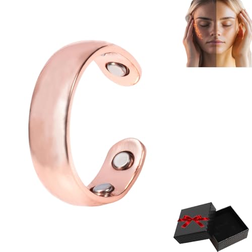 Sömni Ring, Wechseljahre Killer Ring, Magnetische Ringe Fidget Toys, Für Männer Und Frauen Geeignet – Entspannt Körper Und Geist, Sehr Modisch (Roségold) von Snrtevu