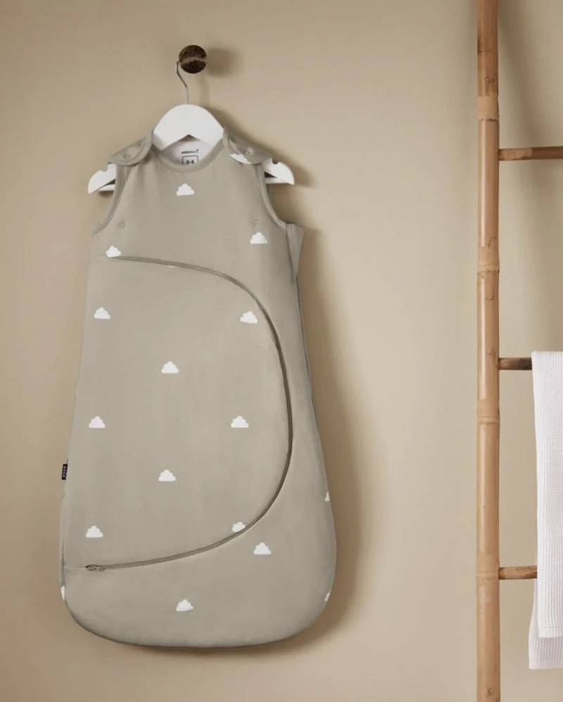 Snüz SnuzPouch Schlafsack 1.0 TOG, Grey/Cloud von Snuz