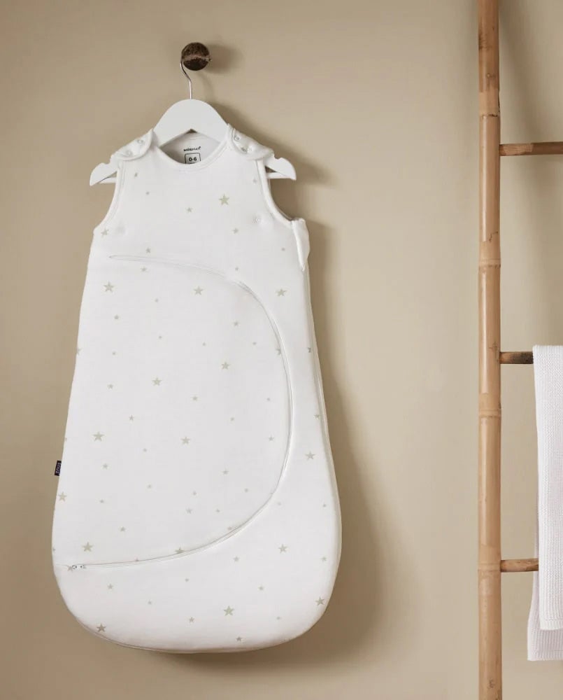 Snüz SnuzPouch Schlafsack 2.5 TOG, White/Star von Snuz