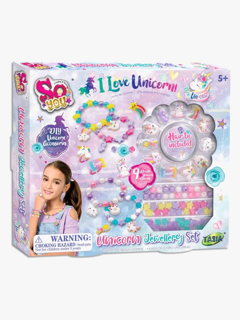 So Beads Perlenset mit Anhängern Einhorn So Beads Perlenset mit Anhängern Einhorn von So Beads