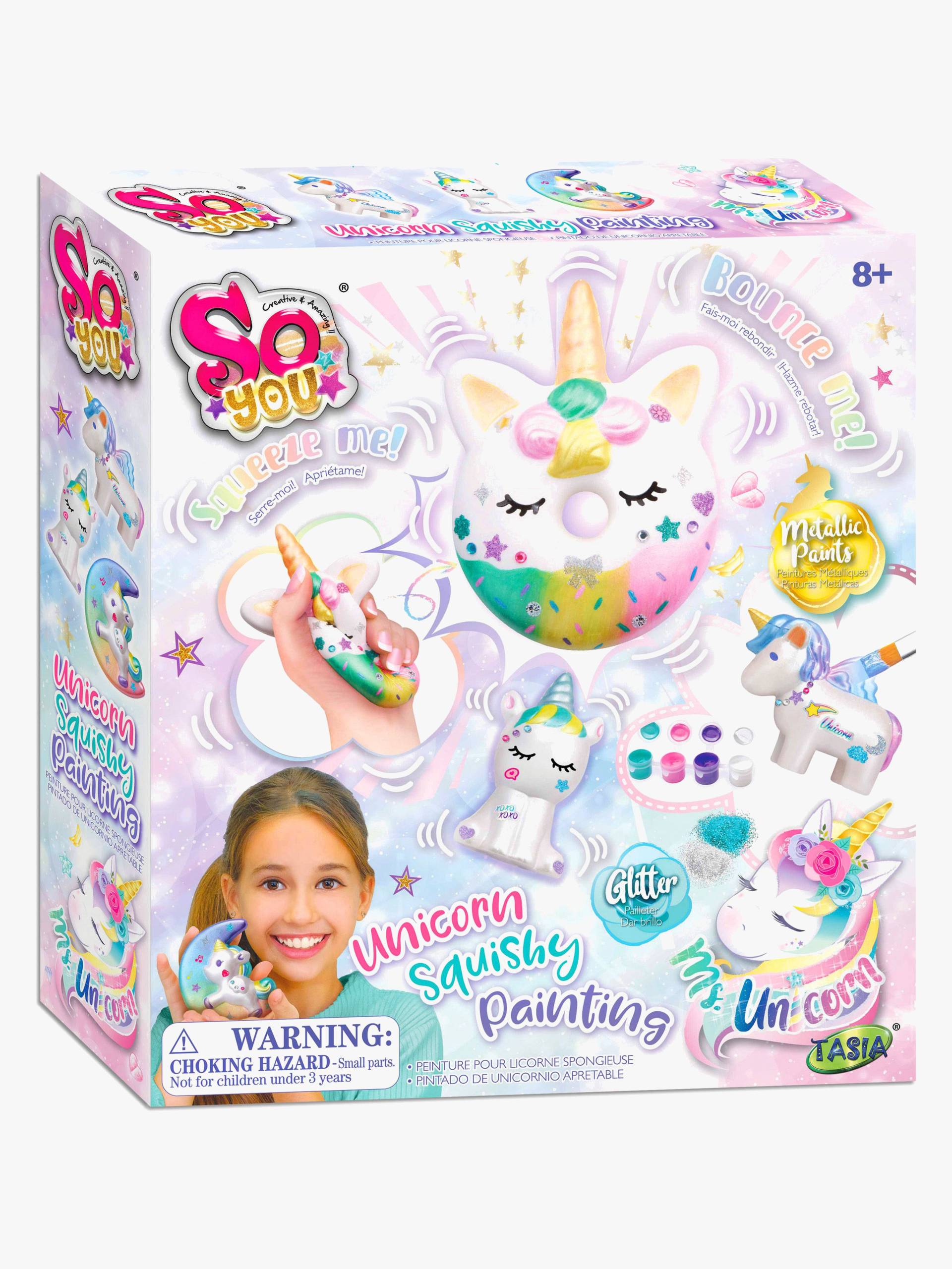 So Beads Set Malen Squishies Einhörner 4er-Pack So Beads Set Malen Squishies Einhörner 4er-Pack von So Beads
