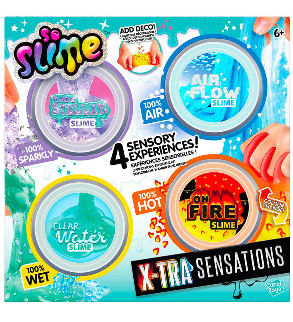 So Slime Slim - Extra-Sensationen - 4er-Pack - So Slime - One Size - Slim So Slime Slim - Extra-Sensationen - 4er-Pack - So Slime - One Size - Slim von So Slime