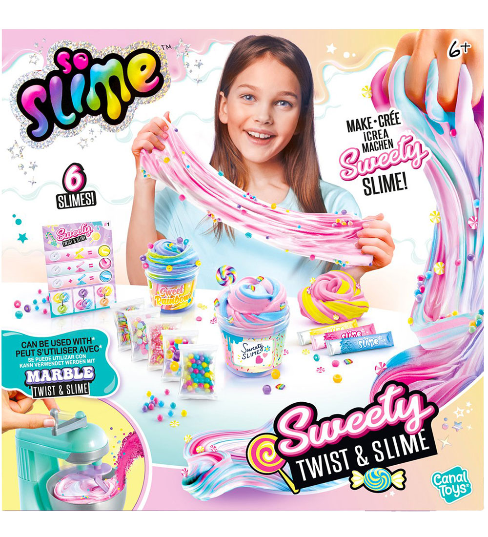 So Slime Slim - Marmor Twist Ente Slime Bausatz - So Slime - One Size - Slim von So Slime