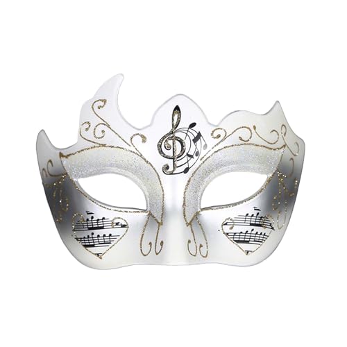 SoLu DAY8 Masquerade Mask Venezianische Maskerade Maske Damen Und Herren Venezianische Damenmaske Maske Für Halloween Karneval Abendkleid Tanz Ball Party von SoLu DAY8