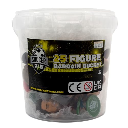 SoccerStarz - 25 Piece Bargain Bucket (Standard) von SoccerStarz