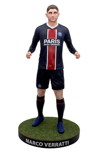 Football's Finest SoccerStarz Offiziell lizenzierter Fußballclub Paris Saint-Germain Marco Verratti, 60 cm, sehr detailliertes Harz, luxuriöse Fußball-Statue zum Sammeln Football's Finest SoccerStarz Offiziell lizenzierter Fußballclub Paris Saint-Germain Marco Verratti, 60 cm, sehr detailliertes Harz, luxuriöse Fußball-Statue zum Sammeln von SoccerStarz