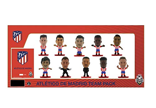 SoccerStarz Atletico Madrid Team Pack 10 Figuren, Nylon/a von SoccerStarz