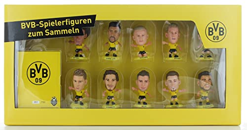 SoccerStarz Borussia Dortmund Team Pack Fußball 10 (Classic Kit) /Figures von SoccerStarz