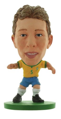 SoccerStarz - Brasilien Lucas Leiva – Heimtrikot/Figuren von SoccerStarz
