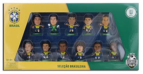 SoccerStarz Brazil International 11-Figurine Team Pack SoccerStarz Brazil International 11-Figurine Team Pack von SoccerStarz