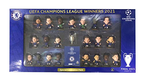 SoccerStarz - Chelsea Champions League Gewinner Team Pack - 21 Spieler (20/21) von SoccerStarz